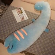 授乳クッション 恐竜型硬質授乳サポートクッション