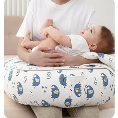 授乳クッション 科学設計十五度傾斜硬質授乳支援枕