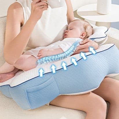 授乳クッション 多機能折りたたみ式硬め授乳サポート枕