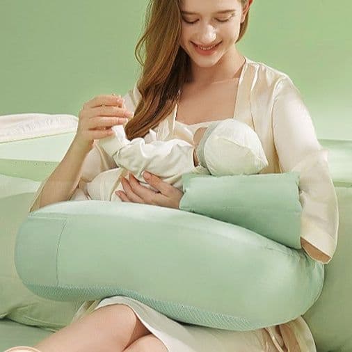多機能護脊型硬め授乳クッション三点セット