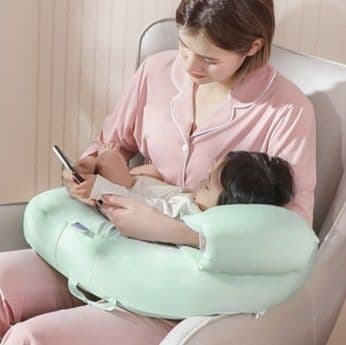 多機能護脊型硬め授乳クッション三点セット